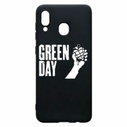 Чехол для Samsung A30 Green Day American Idiot - PrintSalon