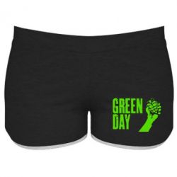 Женские шорты Green Day American Idiot - PrintSalon