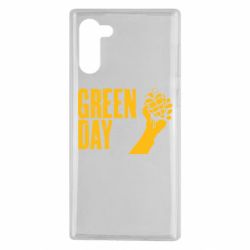 Чехол для Samsung Note 10 Green Day American Idiot - PrintSalon