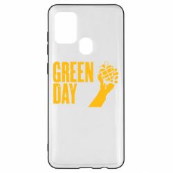 Чехол для Samsung A21s Green Day American Idiot - PrintSalon