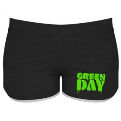Женские шорты Green Day - PrintSalon
