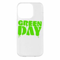 Чехол для iPhone 14 Pro Green Day - PrintSalon