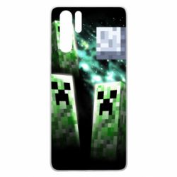 Чохол для Huawei P30 Pro Green Minecraft - PrintSalon