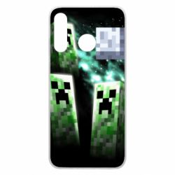 Чохол для Huawei P30 Lite Green Minecraft - PrintSalon