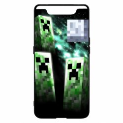 Чохол для Samsung A80 Green Minecraft - PrintSalon