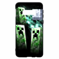 Чохол для Samsung S10e Green Minecraft - PrintSalon