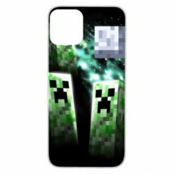 Чохол для iPhone 11 Green Minecraft - PrintSalon