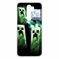 Чохол для Xiaomi Redmi Note 8 Pro Green Minecraft - PrintSalon