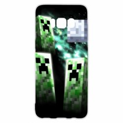 Чохол для Samsung S8 Green Minecraft - PrintSalon
