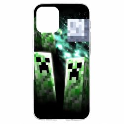 Чохол для iPhone 12 mini Green Minecraft - PrintSalon