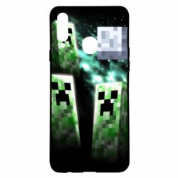 Чохол для Samsung A20s Green Minecraft - PrintSalon