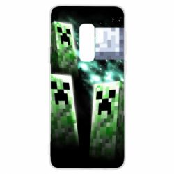 Чохол для Samsung S9+ Green Minecraft - PrintSalon
