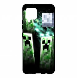Чохол для Samsung A42 5G Green Minecraft - PrintSalon