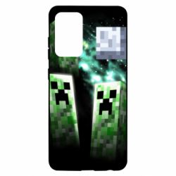 Чохол для Samsung A52 5G Green Minecraft - PrintSalon