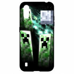 Чохол для Samsung A01 / M01 Green Minecraft - PrintSalon