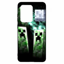 Чохол для Samsung S20 Ultra Green Minecraft - PrintSalon
