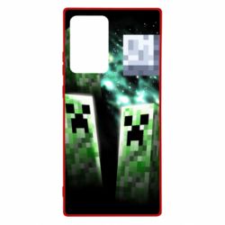 Чохол для Samsung Note 20 Ultra Green Minecraft - PrintSalon
