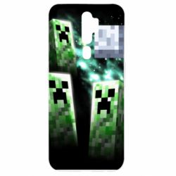 Чохол для Oppo A5/A9 2020 Green Minecraft - PrintSalon