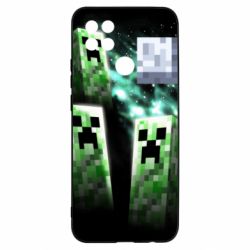 Чохол для Oppo A15s / A15 Green Minecraft - PrintSalon