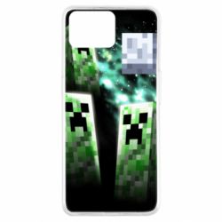 Чохол для Oppo A73Green Minecraft - PrintSalon