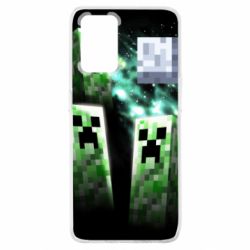 Чохол для Oppo A74 4G Green Minecraft - PrintSalon