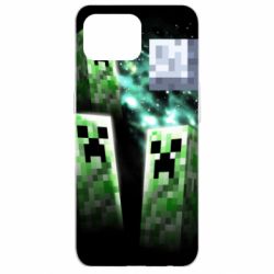 Чехол для Oppo Reno 4 Lite Green Minecraft