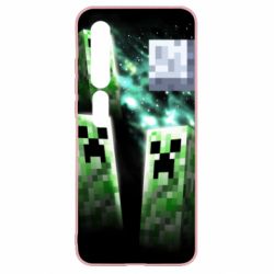 Чохол для Xiaomi Mi10 / 10 Pro Green Minecraft - PrintSalon