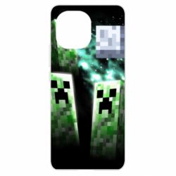 Чохол для Xiaomi Mi11 Green Minecraft - PrintSalon
