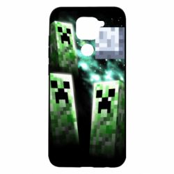 Чохол для Xiaomi Redmi Note 9 / Redmi 10X Green Minecraft - PrintSalon