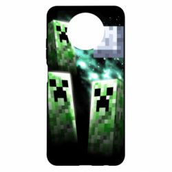 Чохол для Xiaomi Redmi Note 9 5G/Redmi Note 9T Green Minecraft - PrintSalon