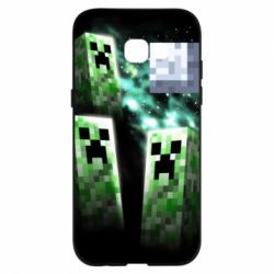 Чохол для Samsung A5 2017 Green Minecraft - PrintSalon