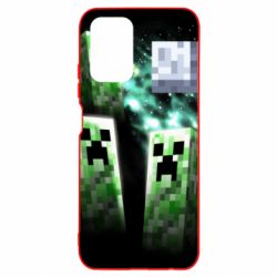 Чохол для Xiaomi Redmi Note 10 Green Minecraft - PrintSalon