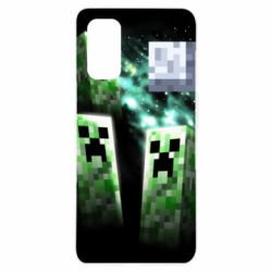 Чохол для Realme 7 Pro Green Minecraft - PrintSalon