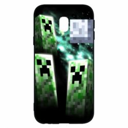 Чохол для Samsung J3 2017 Green Minecraft - PrintSalon