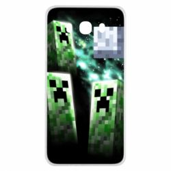 Чохол для Samsung J7 2016 Green Minecraft - PrintSalon