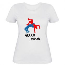 Жіноча футболка Греко-римська боротьба - PrintSalon