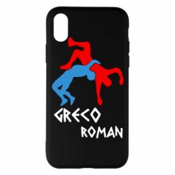 Чохол для iPhone X/Xs Греко-римська боротьба - PrintSalon