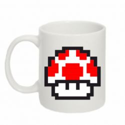 Чашка 320ml Гриб Марио в пикселях