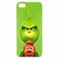 Чохол для iphone 5/5S/SE Grinch 2018 - PrintSalon