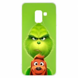 Чохол для Samsung A8 2018 Grinch 2018 - PrintSalon
