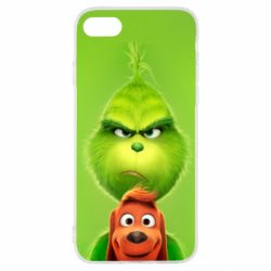 Чохол для iPhone SE 2020 Grinch 2018 - PrintSalon