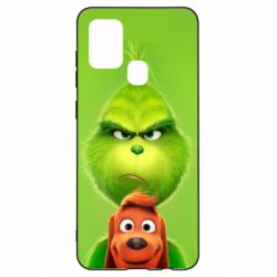 Чохол для Samsung A21s Grinch 2018 - PrintSalon