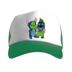 Кепка-тракер Гринч и Стич - PrintSalon