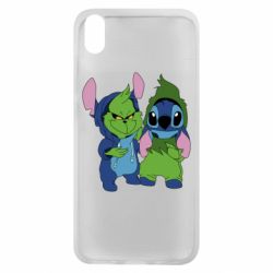 Чехол для Xiaomi Redmi 7A Гринч и Стич - PrintSalon