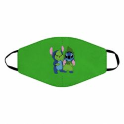 Маска многоразовая Гринч и Стич - PrintSalon