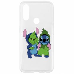 Чехол для Oppo A31 Гринч и Стич - PrintSalon