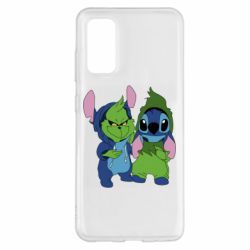 Чехол для Samsung S20 Гринч и Стич - PrintSalon