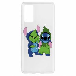 Чехол для Samsung S20 FE Гринч и Стич - PrintSalon