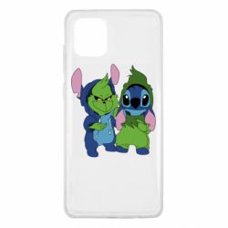 Чехол для Samsung Note 10 Lite Гринч и Стич - PrintSalon
