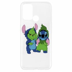 Чехол для Oppo A52/A72/A92 Гринч и Стич - PrintSalon